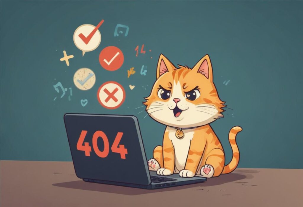 Ошибка 404